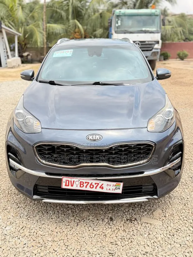 Kia Sportage LX AWD 2020 Blue · Photo 1