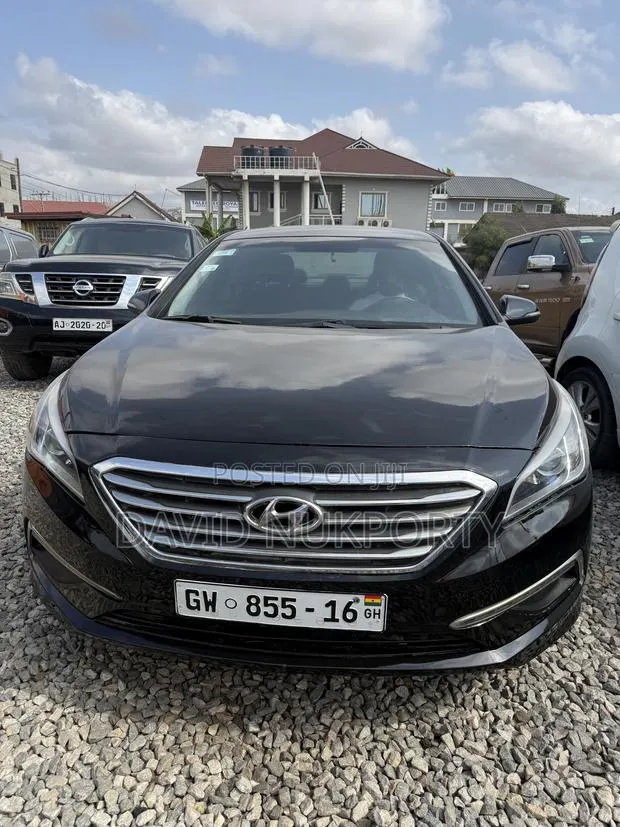 Hyundai Sonata 2015 Black · Photo 1