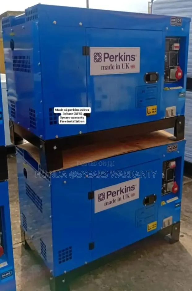 Power Genius Pro 3phase Perkins Generator Fully Automatic · Photo 1