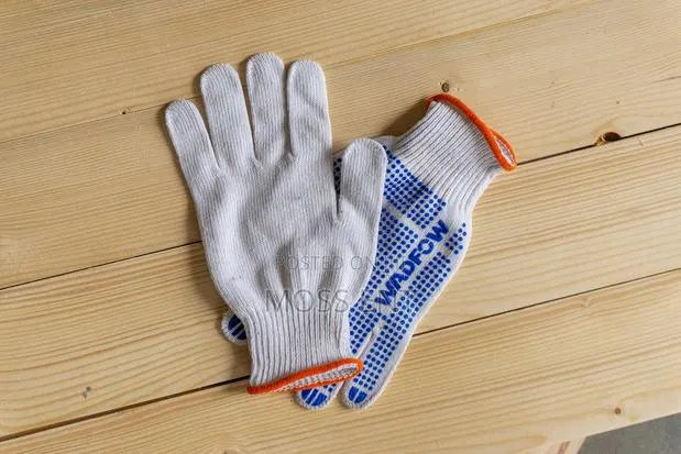 Knitted&Pvc Dots Gloves - Wkg1801 · Photo 1