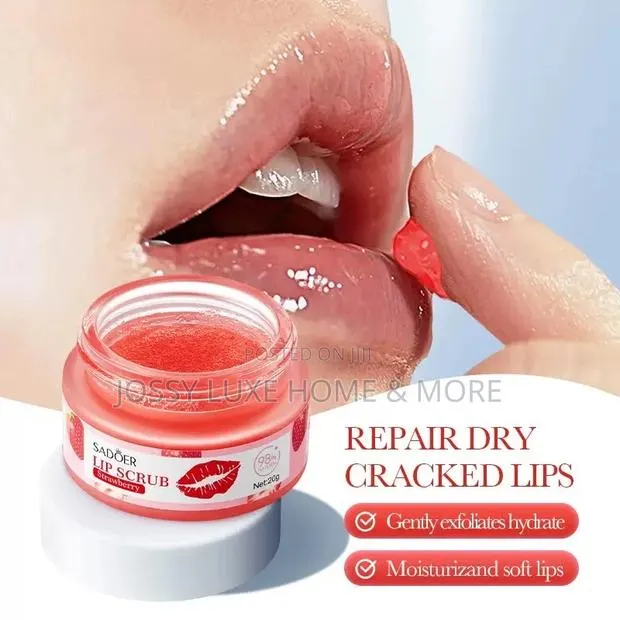 Sadoer Lip Scrub Fruit Series Strawberry · Photo 1