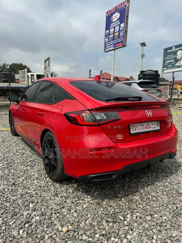 Honda Civic Sport CVT 2024 Red · Photo 1