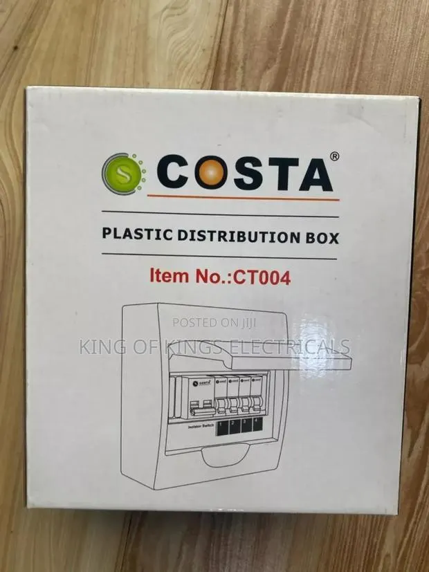 Costa Plastic Distribution Box – 4 Way (Ct004) · Photo 1