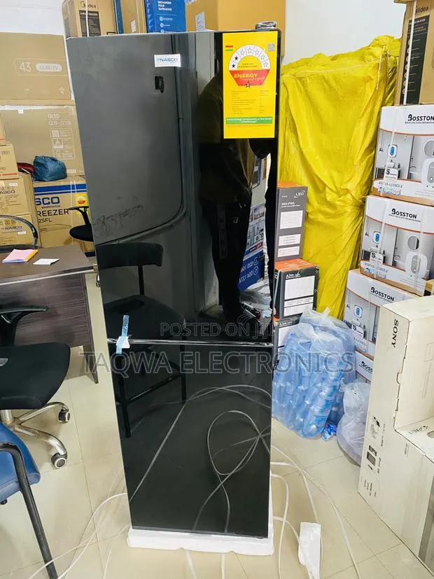A 196 Litres Nasco Double Door Fridge · Photo 1