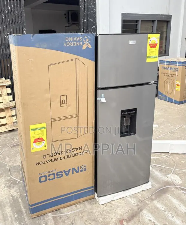 Shop Nasco Nasf2-250fld Top Mount Freezer Fridge(Gray)210Liters · Photo 1