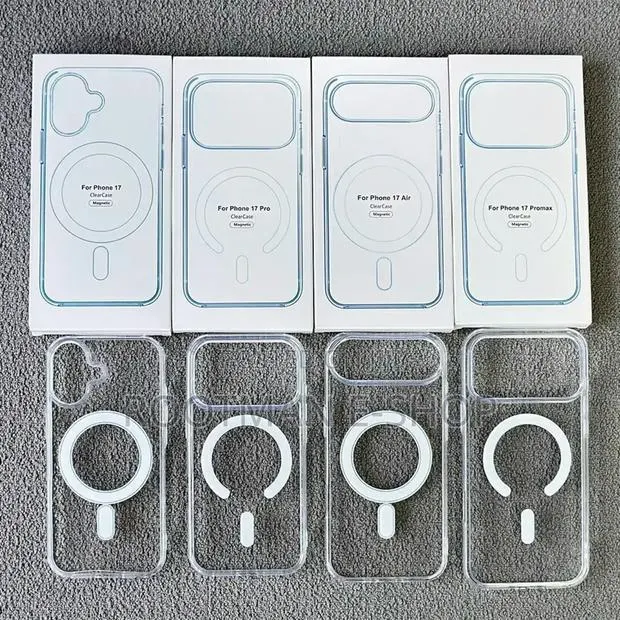Crystal Clear Magsafe Case for iPhone 17 Series (Air | Pro | Pro Max) · Photo 1