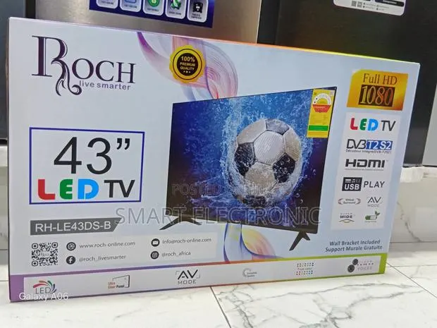 Roch TV- Entertain Roch TV 43 Inches Bring Homes Quality Viewing · Photo 1