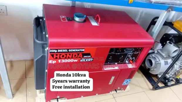Energize Your Day With Honda 10kva 13000wax Diesel Generator · Photo 1