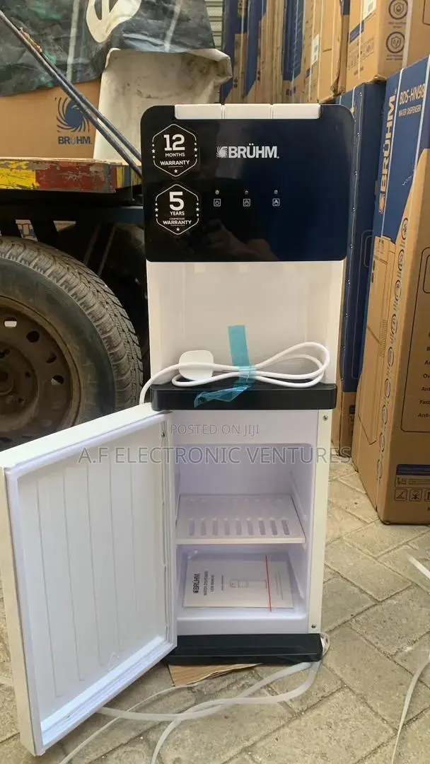Bruhm Water Dispenser With Bottom Fridge