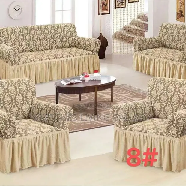 4-Piece Sofa Cover Set · Photo 1