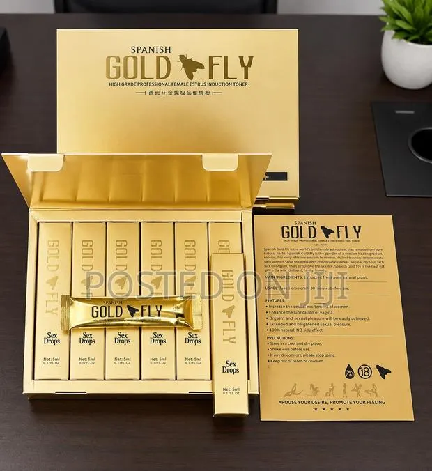 Spanish Gold Fly Libido Booster for Women Full Pack Box Wholesale · Photo 1