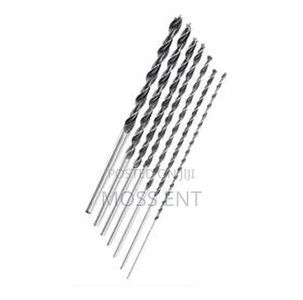 Condor 7pcs Long Wood Drill Auger Bit Set 4-5-6-7-8-10-12x30 - H080403 · Photo 1
