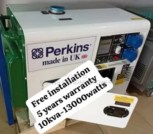 10kv Silent Diesel Genset With Enclosed Engine System · Photo 1
