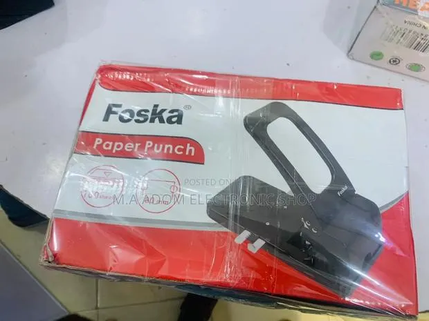 Buy Foska Office Heavy Duty Metal Manual Paper Punch · Photo 1