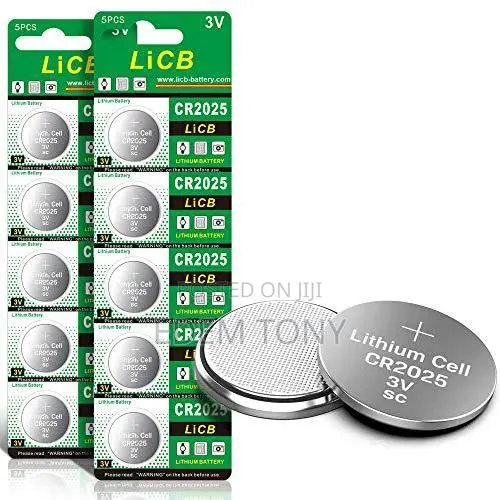 10-PCS of LiCB CR2025 3V Lithium Coin Cell Batteries · Photo 1