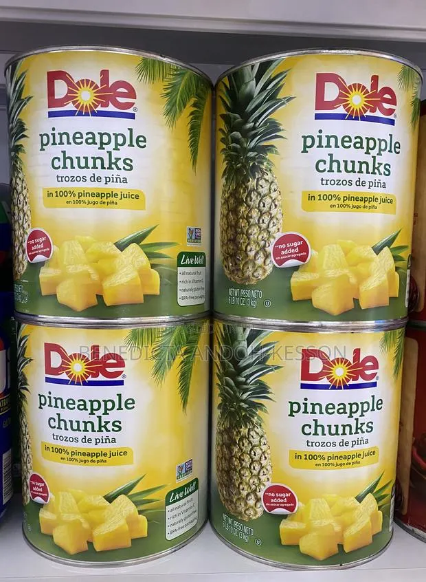 Dole Pineapple Chunks in Pineapple Juice 3kg · Photo 1