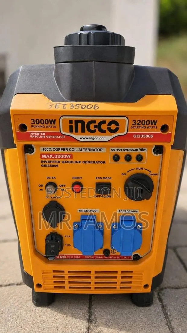 3.2kva Inverter Gasoline Generator With Low Noise Treatment - Gei35006 · Photo 1