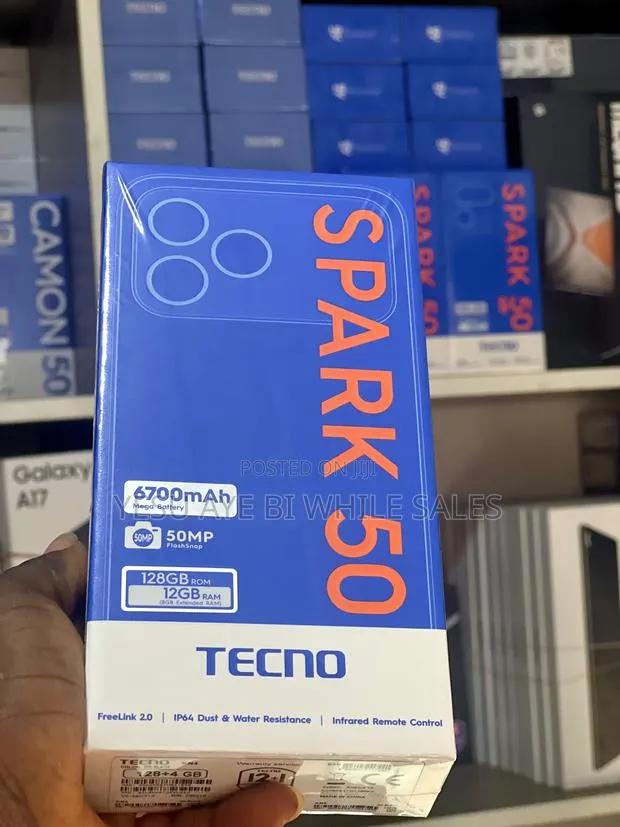New Tecno Spark 50 128 GB · Photo 1