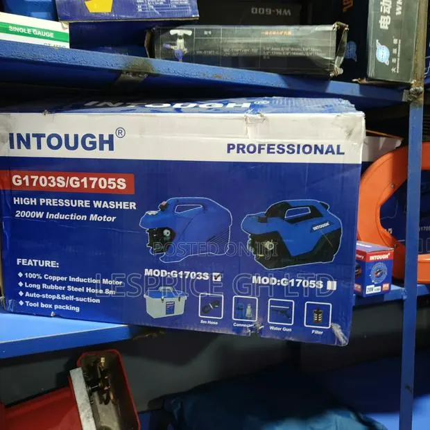 Get Great Quality 2KW Intough High Pressure Washer at an Amazing Offer · Photo 1