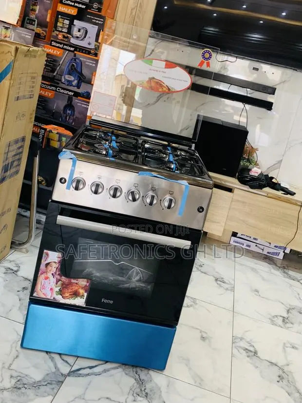 Just Purchase Ferre 60x60 4 Burner Gas Cooker, Auto Ignition New Line · Photo 1