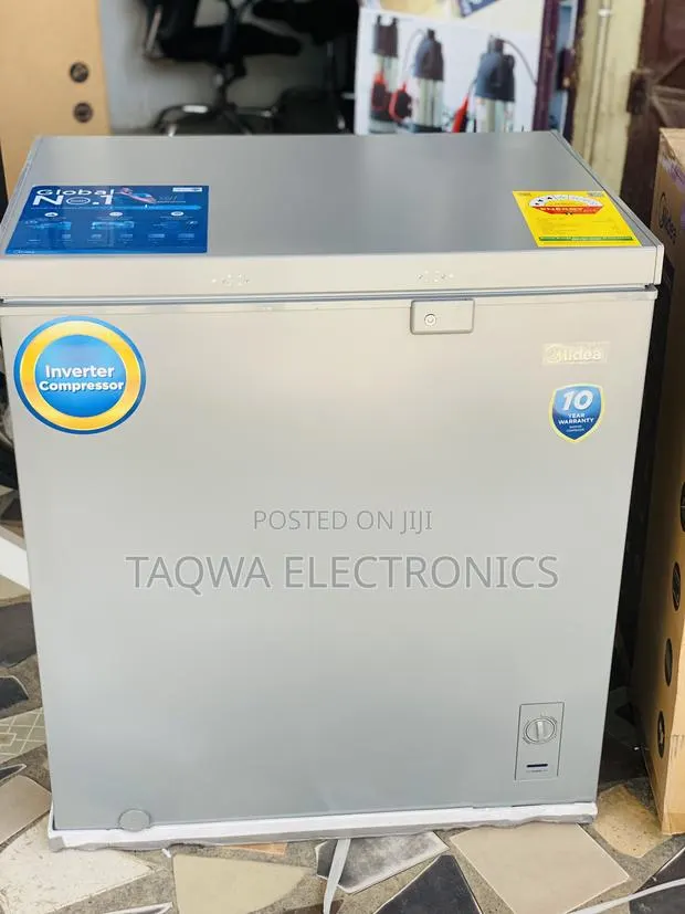 Grey Midea 198 Litres Chest Freezer · Photo 1
