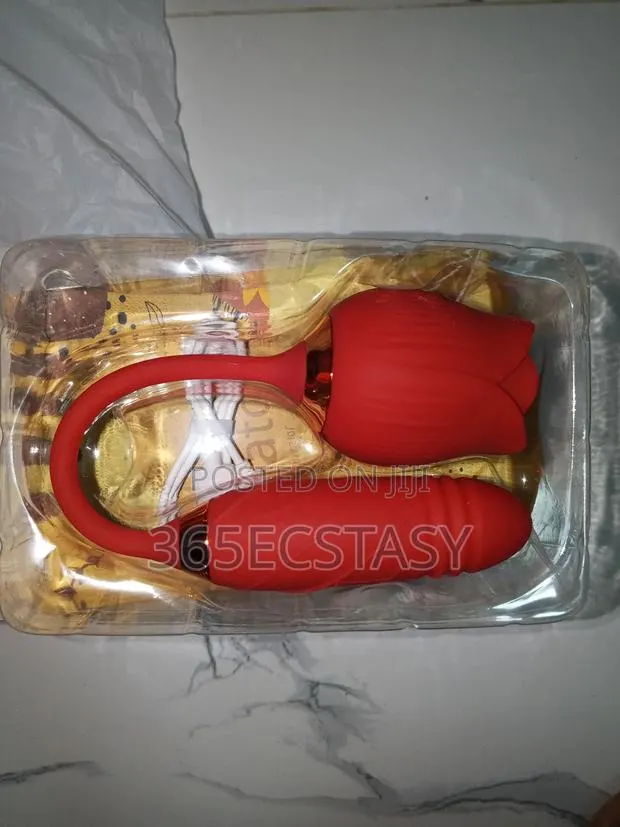 Rose 2in1 Vibrator Sucking and Swinging · Photo 1