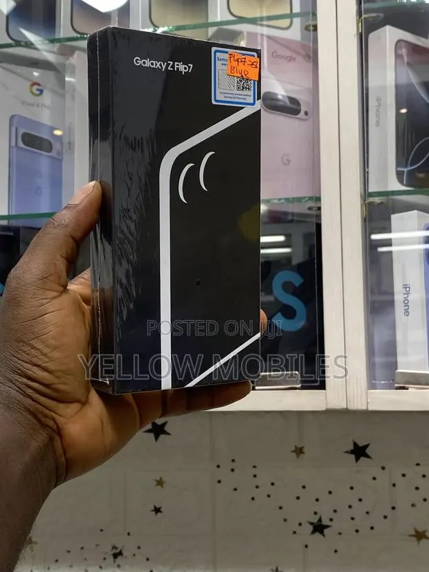 New Samsung Galaxy Z Flip7 512 GB Blue · Photo 1