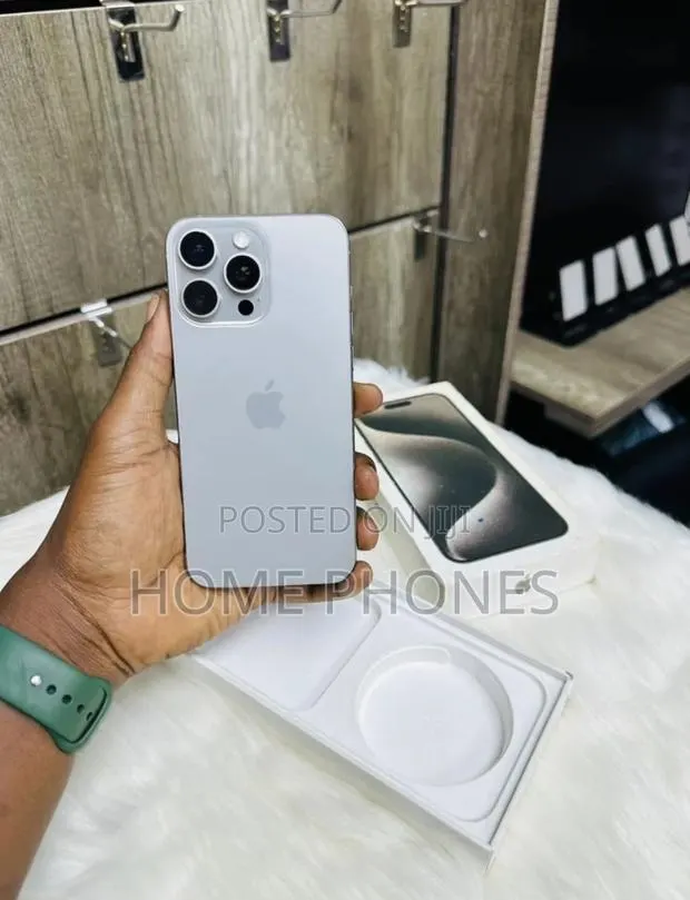 Apple iPhone 15 Pro Max 256 GB Silver · Photo 1
