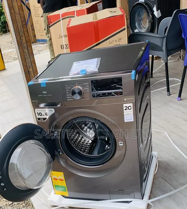 Fresh Sealed TCL P211flg" Front-Load-Washing-Machine-10.5kg · Photo 1