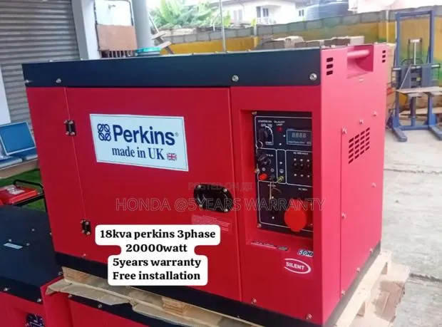Brightening Lives With Energy Perkins 18kva Generator 3phase · Photo 1