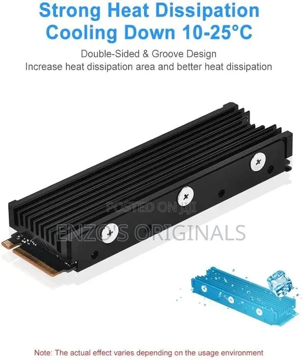 NVME SSD Heat Sink M.2 SSD Heatsink With Thermal Pads · Photo 1