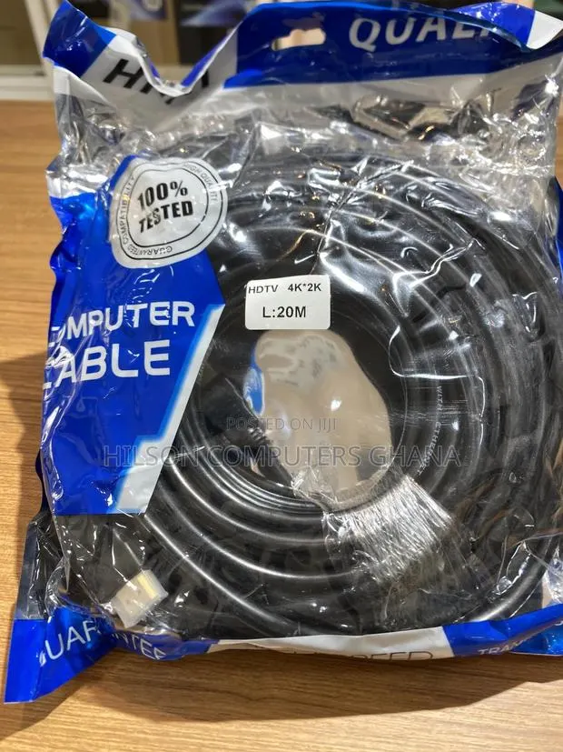 High Speed Hdmi to Hdmi Cable – 20m · Photo 1