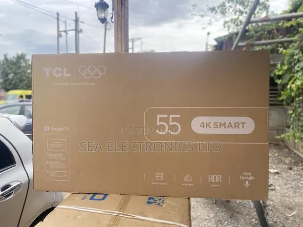 TCL 55p6l Uhd Google Smart Tv - Hdmi - Black · Photo 1