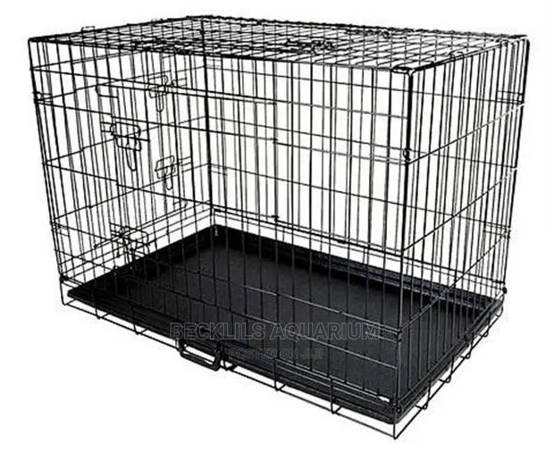 Quality Large Metallic Dog Cage · Photo 1