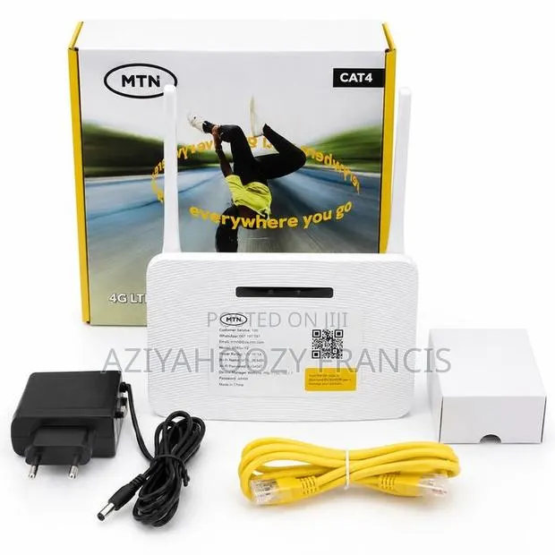 MTN Turbonet 4G Router With 6hrs Power Bank