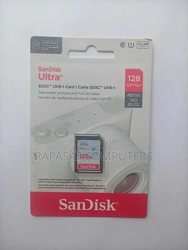 Sandisk 128gb Ultra SDXC Uhs-1 Card · Photo 1