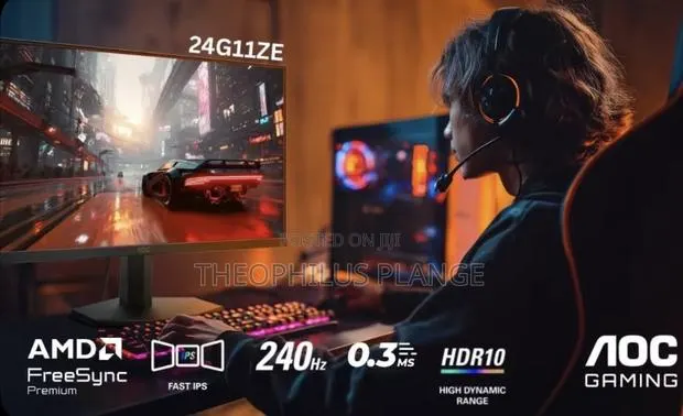 AOC 23.8inches Fast IPS Gaming Monitor · Photo 1