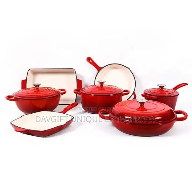 11pcs Original Cast Iron Cookware Set · Photo 1