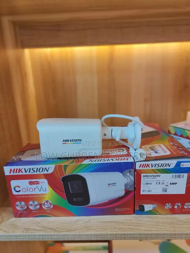 Hikvision 6mp Ip Camera Colorvu 50m Audio Smart Hybrid Light SRB · Photo 1