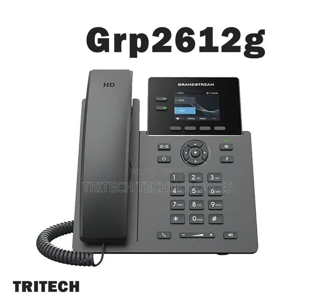 Grandstream 4-line Grp2612g Professional Ip Phone · Photo 1