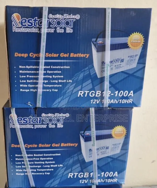 Solar Battery 100Amps · Photo 2