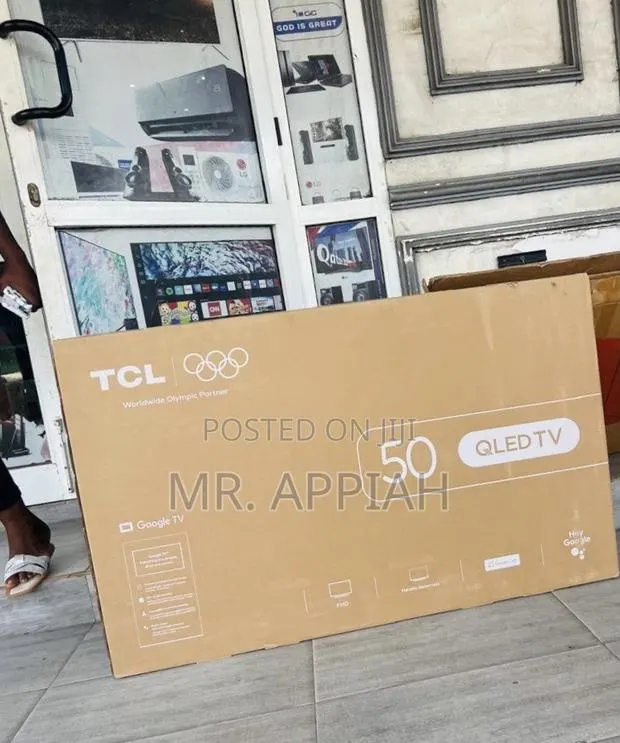 Get Premium TCL 50” Smart Satellite Android Google TV. · Photo 1