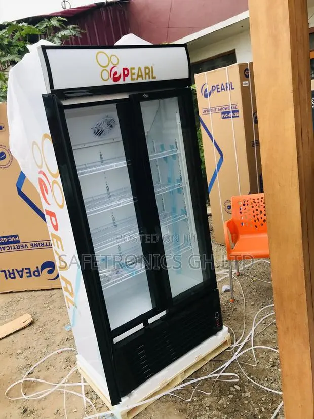 Glass Door Pearl Doubledoor Display PVC-622 Fridge · Photo 1