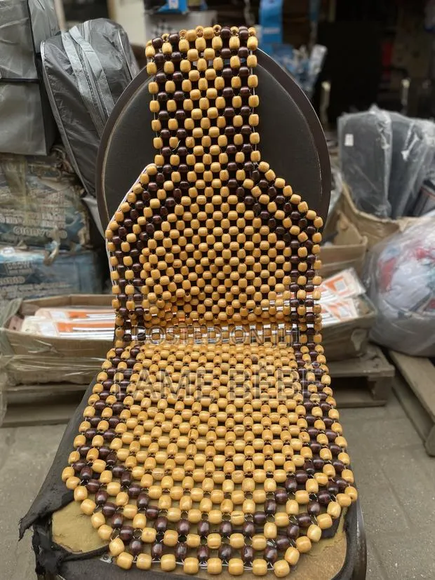 Wooden Bead Car Seat Cushion · Photo 1