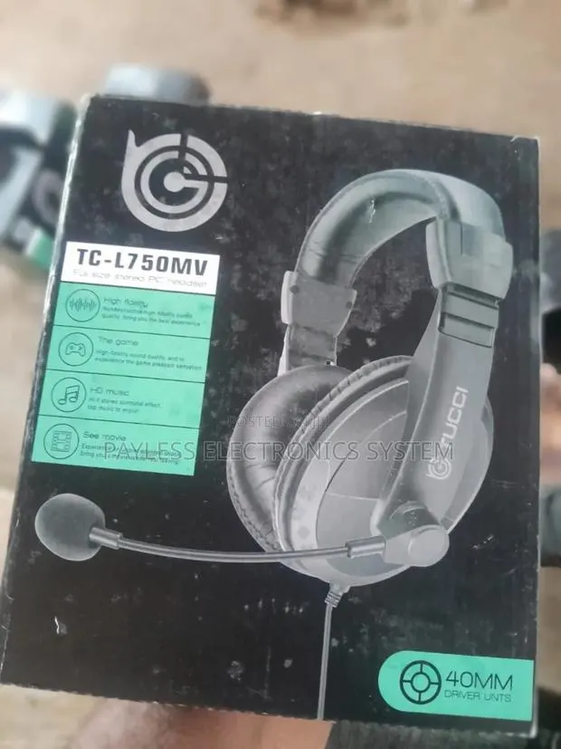 Tc-L750mv Stereo Pc Gaming Headset With Microphone · Photo 1