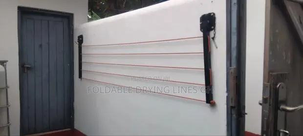 Downwards Foldable Drying Line