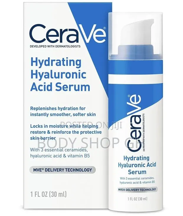 Cerave Hyaluronic Acid Serum for Face With Vitamin B5 · Photo 1