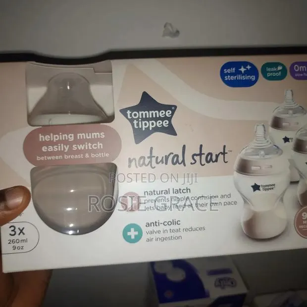 3 PCs Anti Colic Tommee Tippee Feeding Bottles · Photo 2