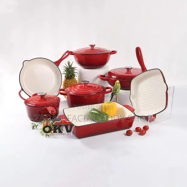 11pcs Cast Iron Pots · Photo 1