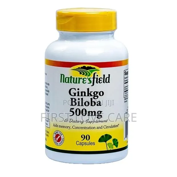 Nature's Field Ginkgo Biloba 500mg · Photo 1